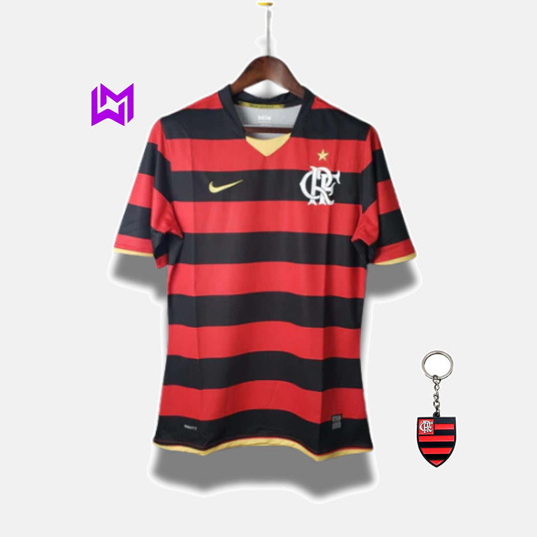 Camisola Retro CR Flamengo 2008/09 Home - imagem 4
