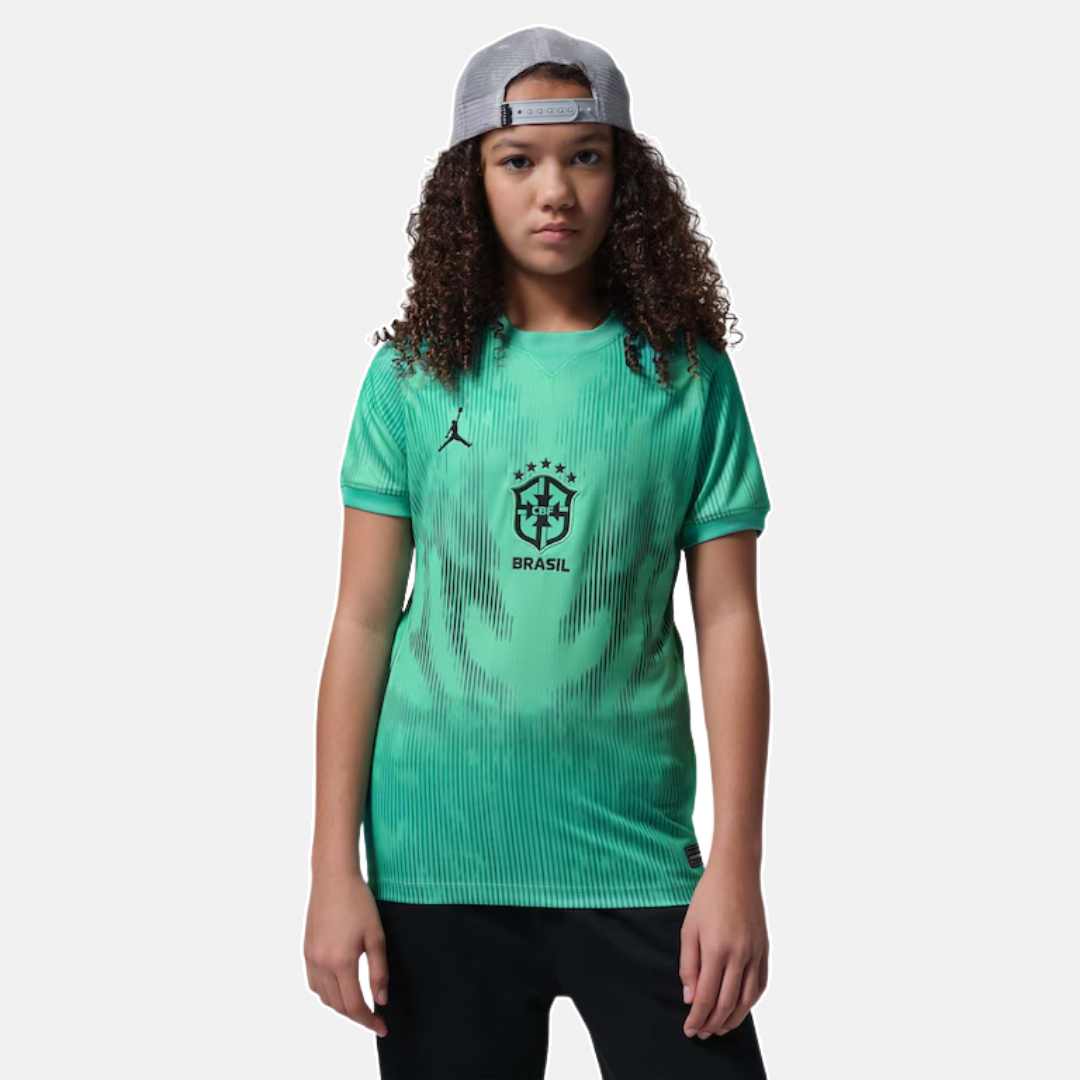 Camisola Infantil Goleiro Seleção Brasil 2026 - Copa do Mundo - imagem 1