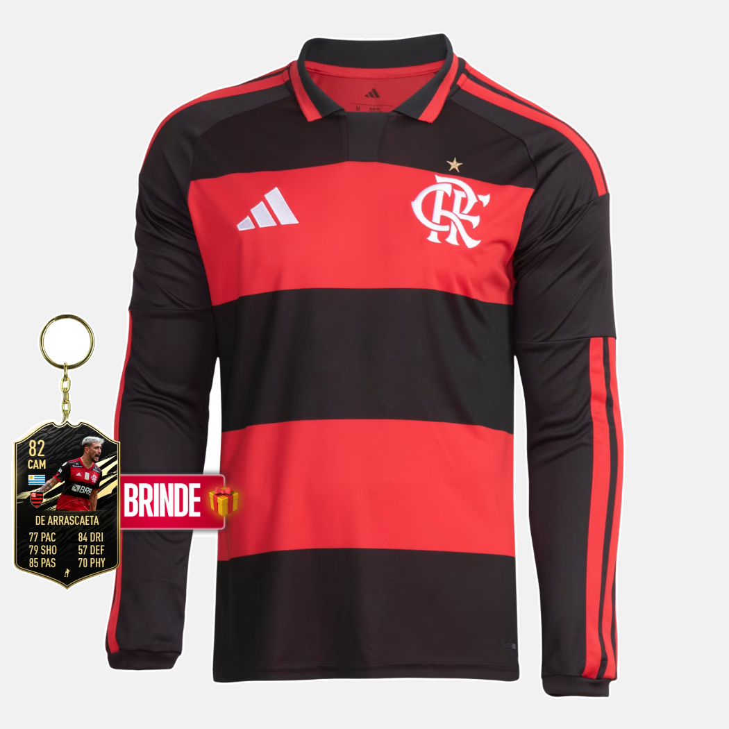 Camisola Manga Longa I CR FLAMENGO 26 - imagem 1
