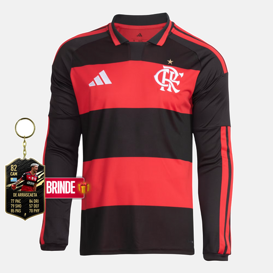 Camisola Manga Longa I CR FLAMENGO 26 - imagem 1