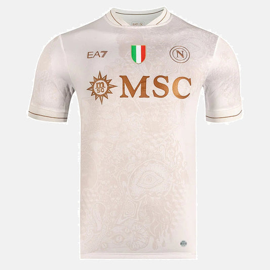 Camisola Napoles alternativo branca 2025/26 - napoli - imagem 1