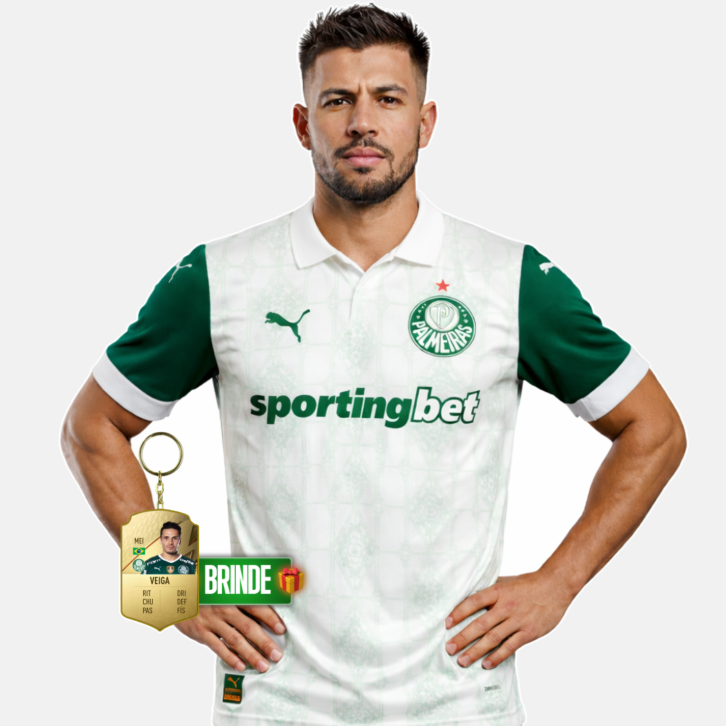 Camisola Palmeiras Away 2025/26 Jogador - imagem 1