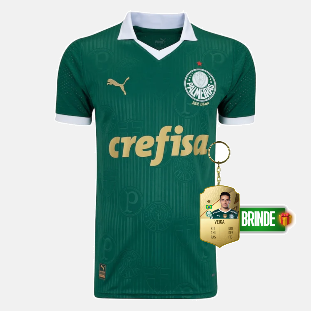 Camisola Palmeiras Verde Home 2024/25 - imagem 1