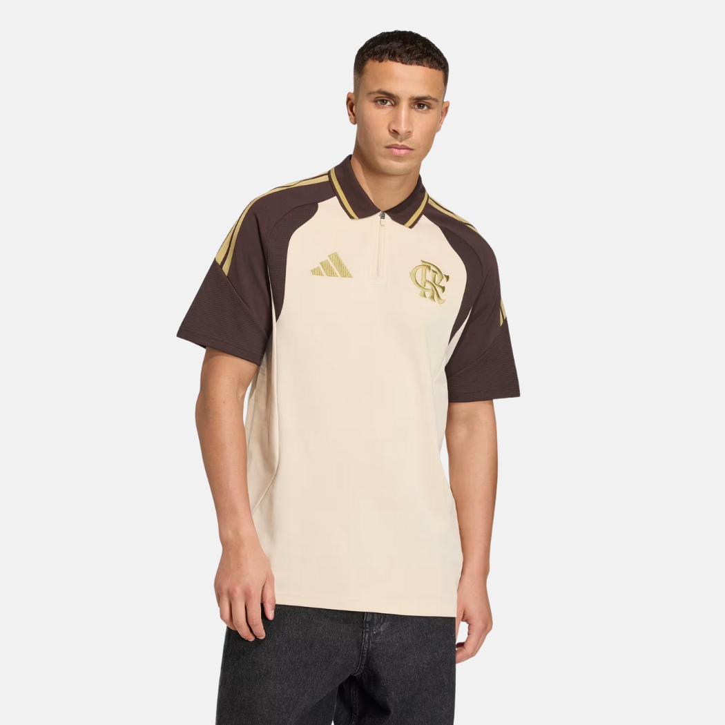 Camisola Polo Bege TIRO26 Competition CR Flamengo - imagem 2