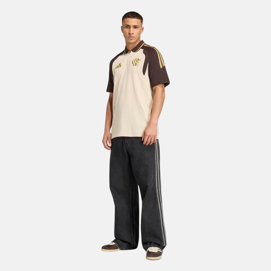 Camisola Polo Bege TIRO26 Competition CR Flamengo - imagem 3