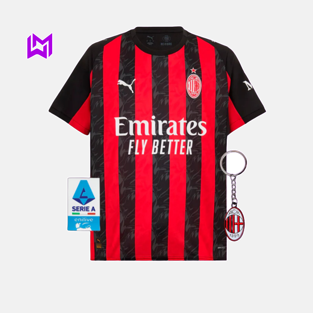 Camisola Principal Milan 2025/26 - imagem 1