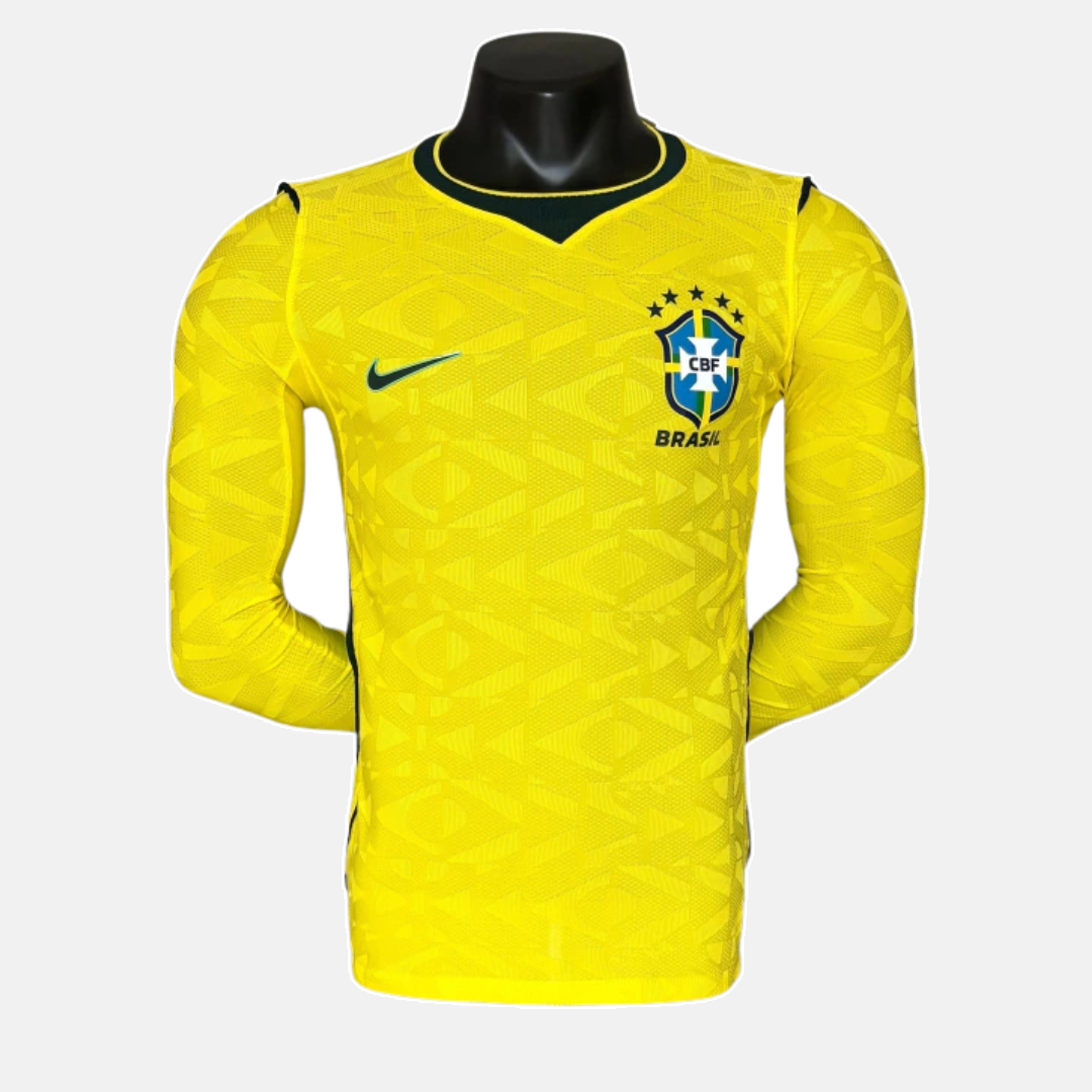 Camisola Seleção Brasil I MANGA LONGA - Copa do Mundo 2026 - imagem 2