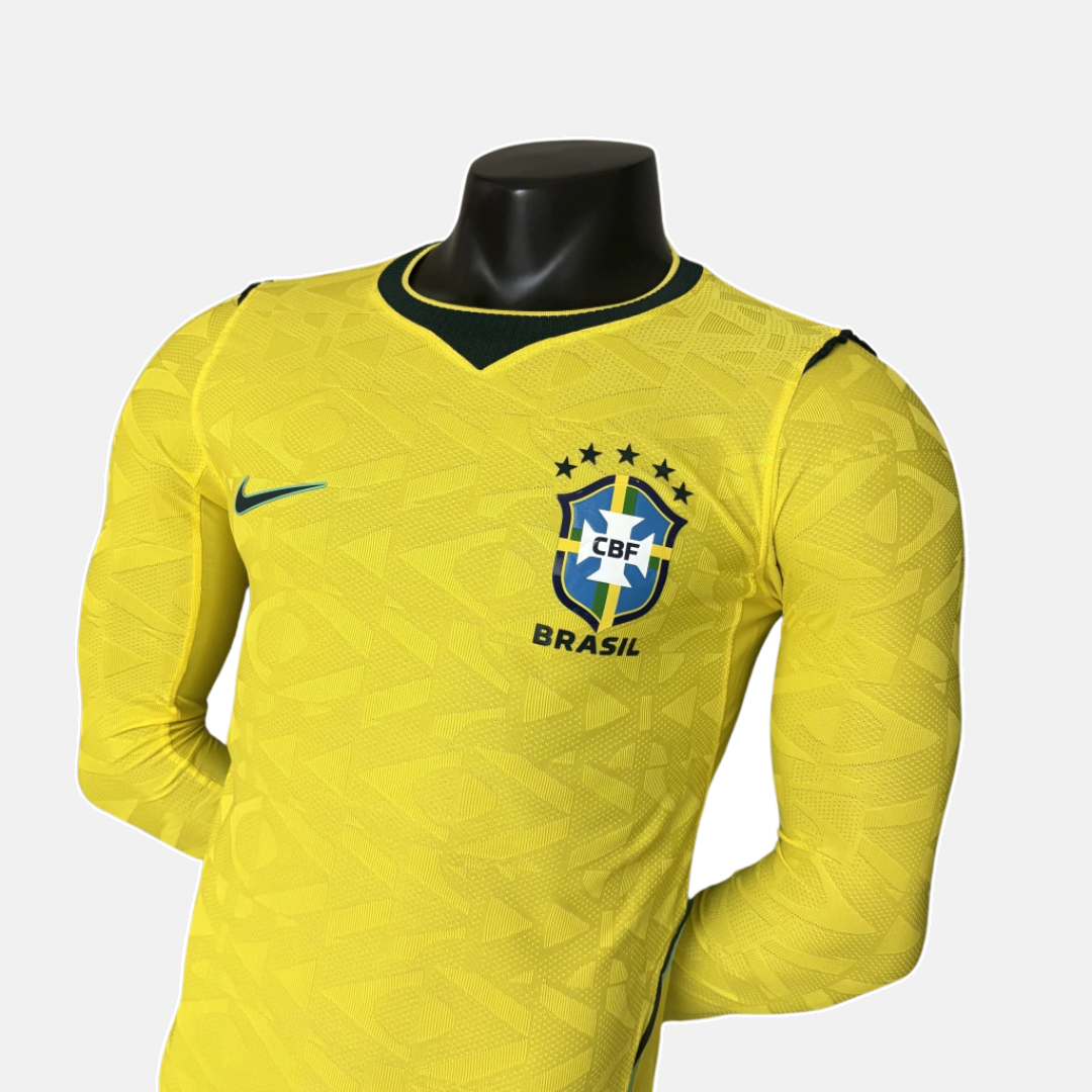 Camisola Seleção Brasil I MANGA LONGA - Copa do Mundo 2026 - imagem 6