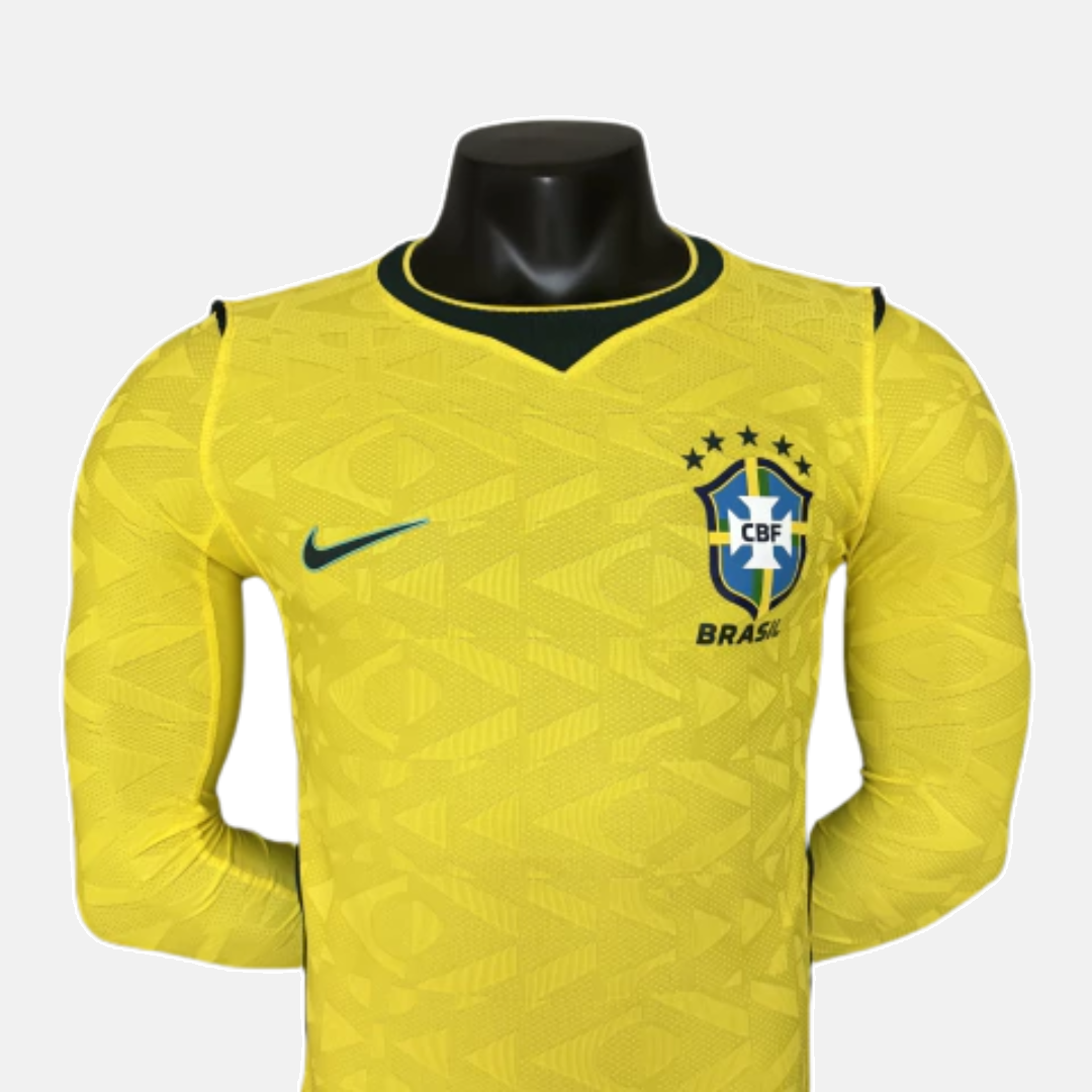 Camisola Seleção Brasil I MANGA LONGA - Copa do Mundo 2026 - imagem 8