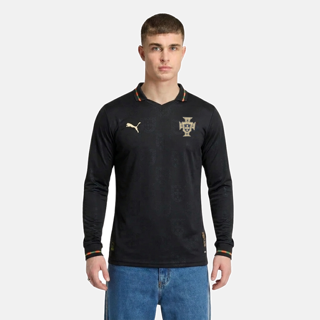 Camisola Player Version Portugal Manga Longa - Eusebio 2026 - imagem 1