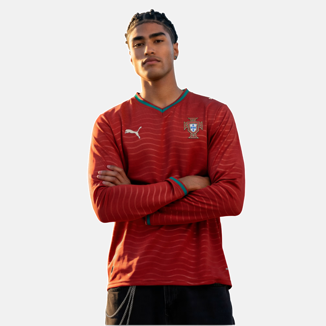 Camisola Manga Longa Principal Portugal 2026 - Copa do Mundo - imagem 1