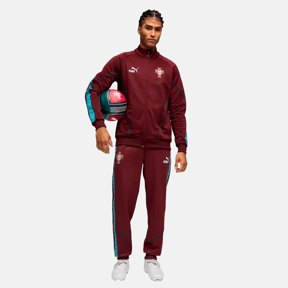 Fato de Treino Vermelho Portugal - 2026 - imagem 1