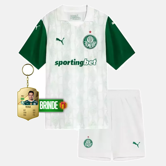 Conjunto Infantil Palmeiras Away 2025/26 - imagem 1