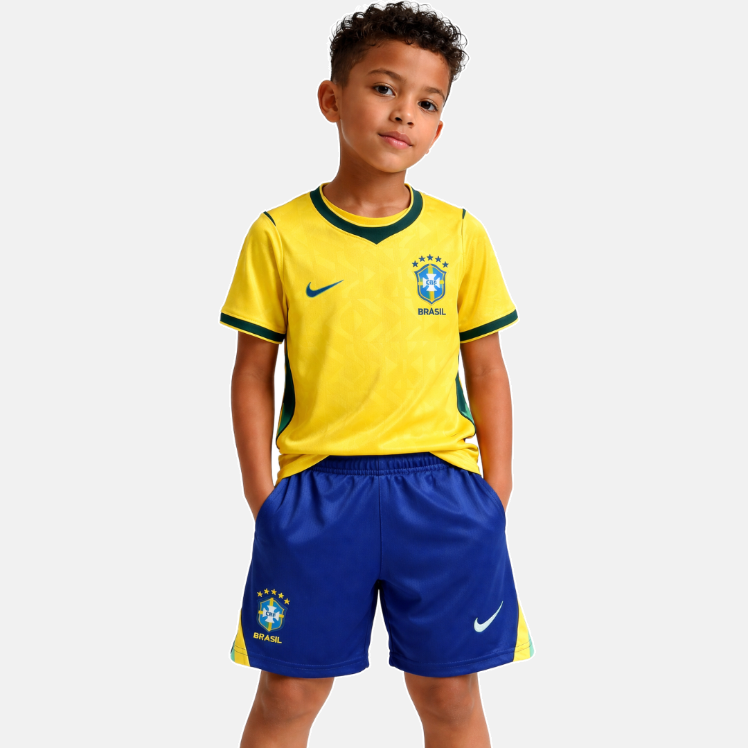 Conjunto Infantil Seleção Brasil I 2026 - Copa do Mundo - imagem 2