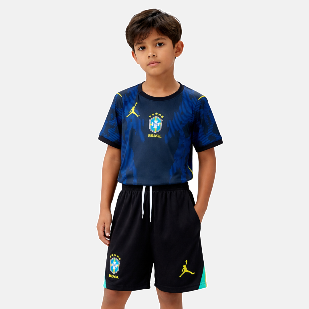 Conjunto Infantil Seleção Brasil II 2026 - Copa do Mundo - imagem 1