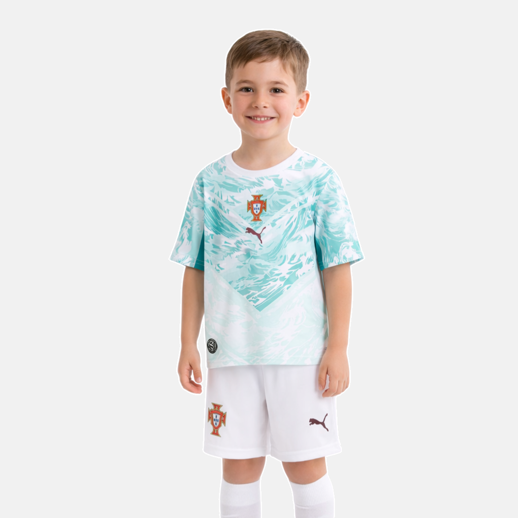 Conjunto Infantil Alternativo Portugal 2026 - Copa do Mundo - imagem 1