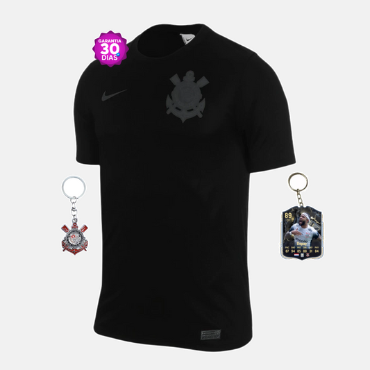 Camisola Corinthians preta Away 2024/25 - imagem 1