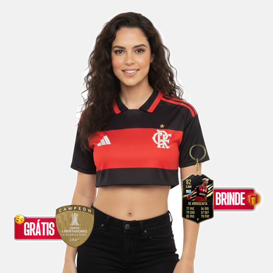Cropped Feminino I CR Flamengo 26 - imagem 1