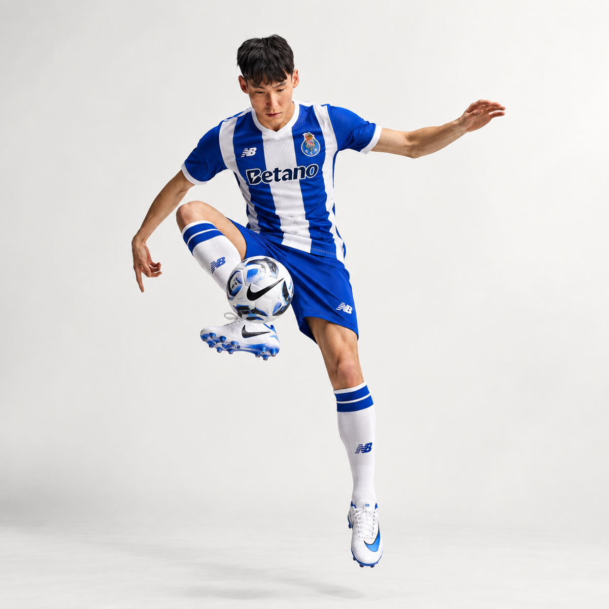 Versão Jogador | Camisola Dragão Principal 2026/27 — Edição Azul