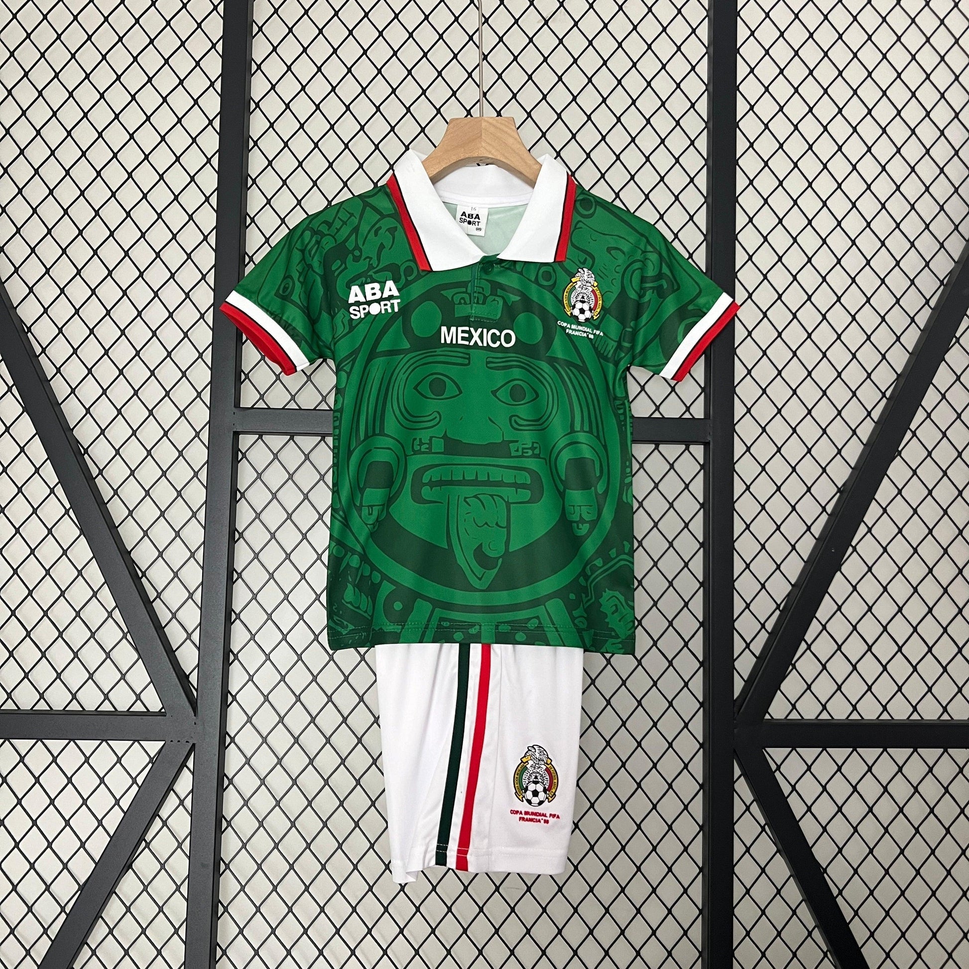 MEXICO I 1998 CONJUNTO INFANTIL (RETRO) - imagem 1