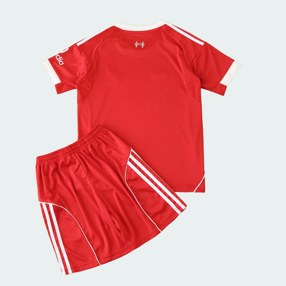 Conjunto Infantil Liverpool Principal 2025/26