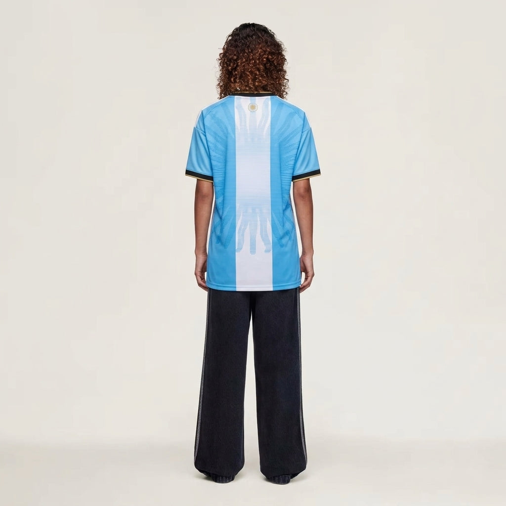 Camisola Feminina da Seleção Argentina 2026 — Versão Adepto