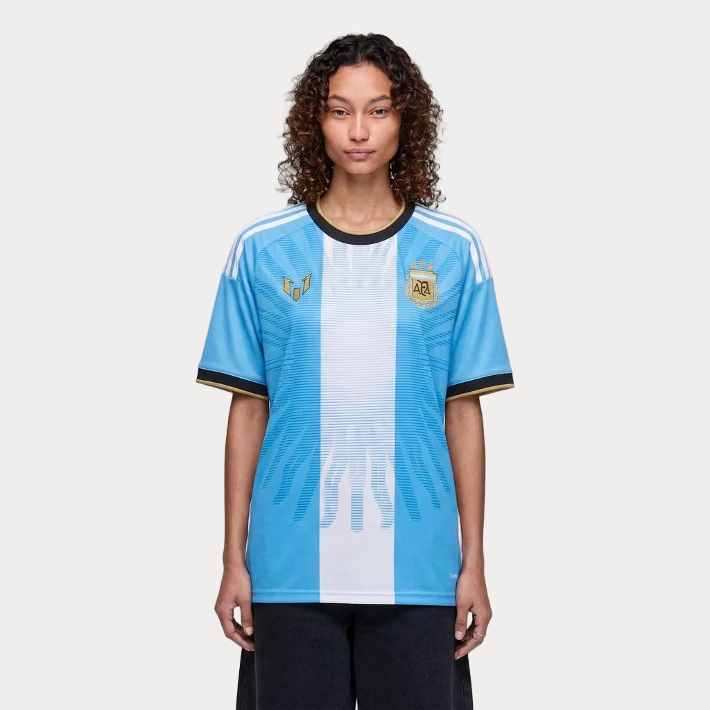 Camisola Feminina da Seleção Argentina 2026 — Versão Adepto