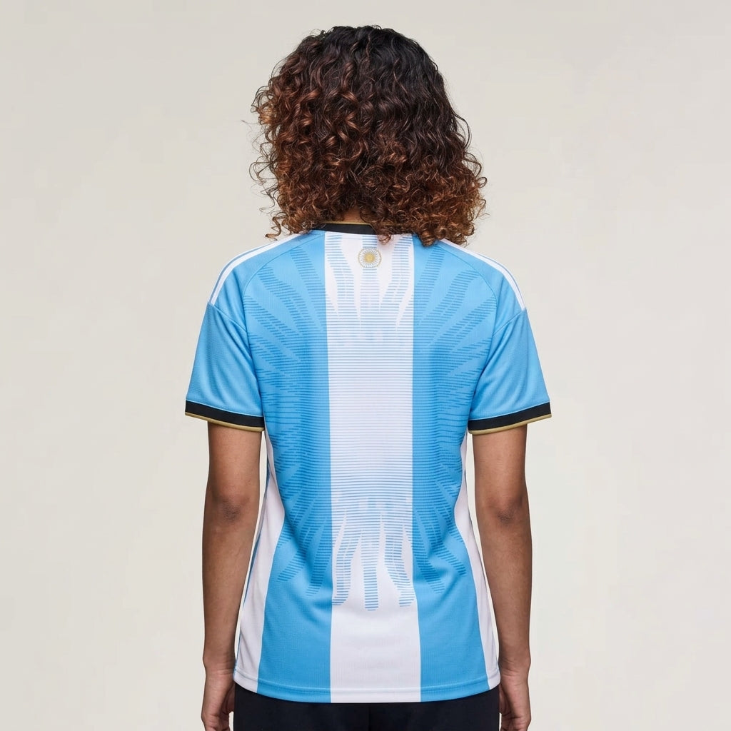 Camisola Feminina da Seleção Argentina 2026 — Versão Adepto