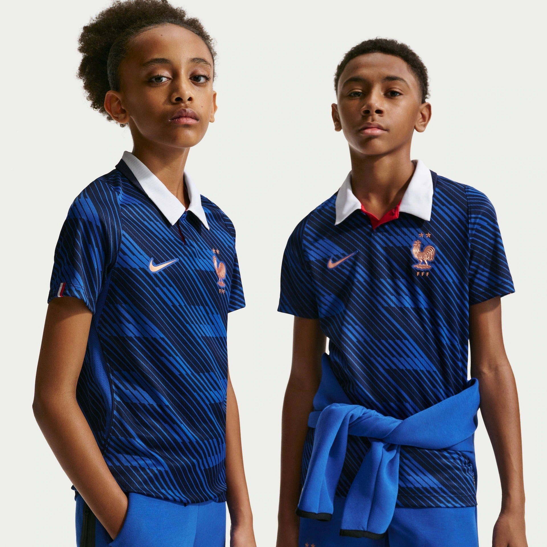 Conjunto Infantil Seleção França I 2026 - Copa do Mundo - imagem 1