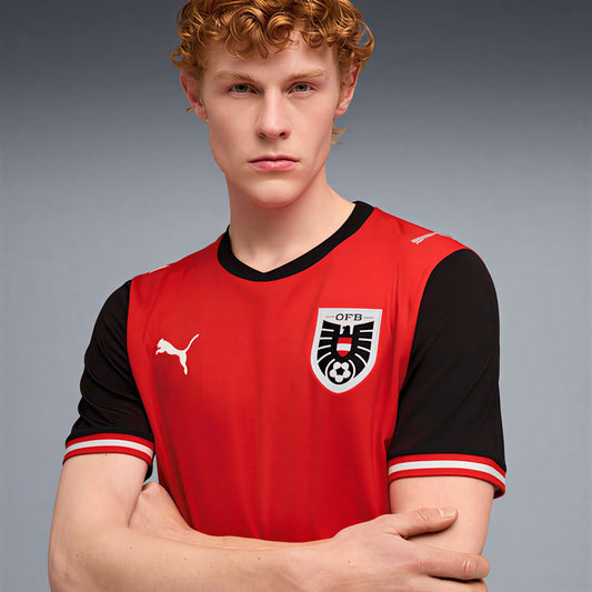 Camisola Áustria I 2026/27 Torcedor - Copa do Mundo 2026 - imagem 1