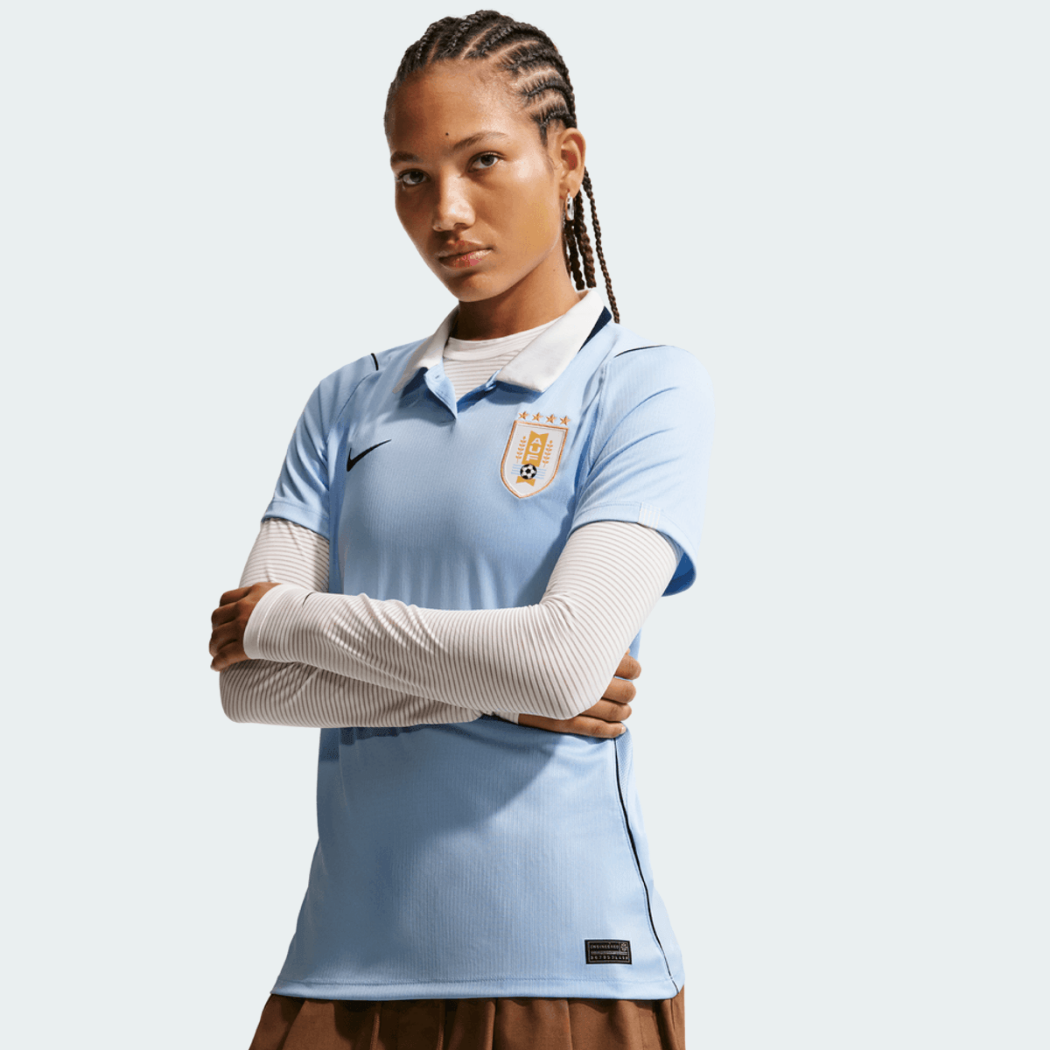 Camisola Feminina Seleção Uruguai I 2026 - Copa do Mundo - imagem 1