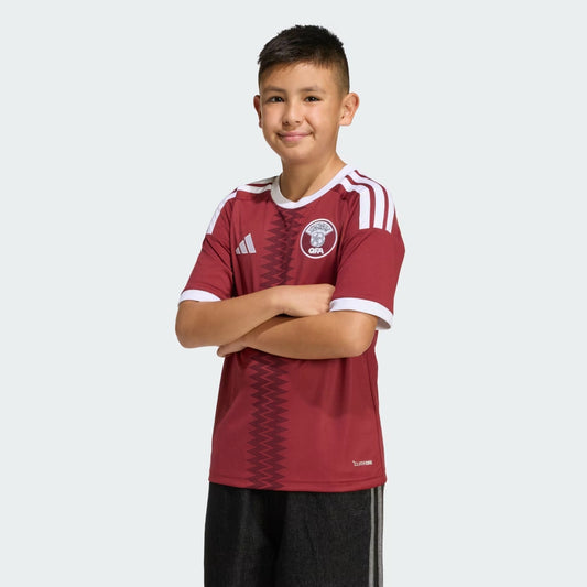 Conjunto Infantil Seleção Catar I 2026 - Copa do Mundo - imagem 1