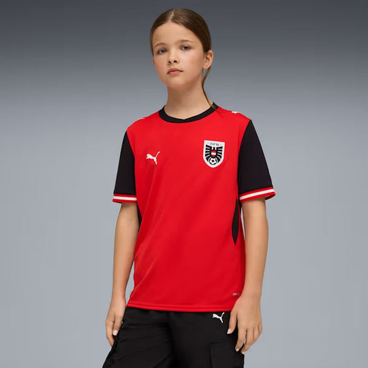 Conjunto Infantil Seleção Áustria I 2026 - Copa do Mundo - imagem 1