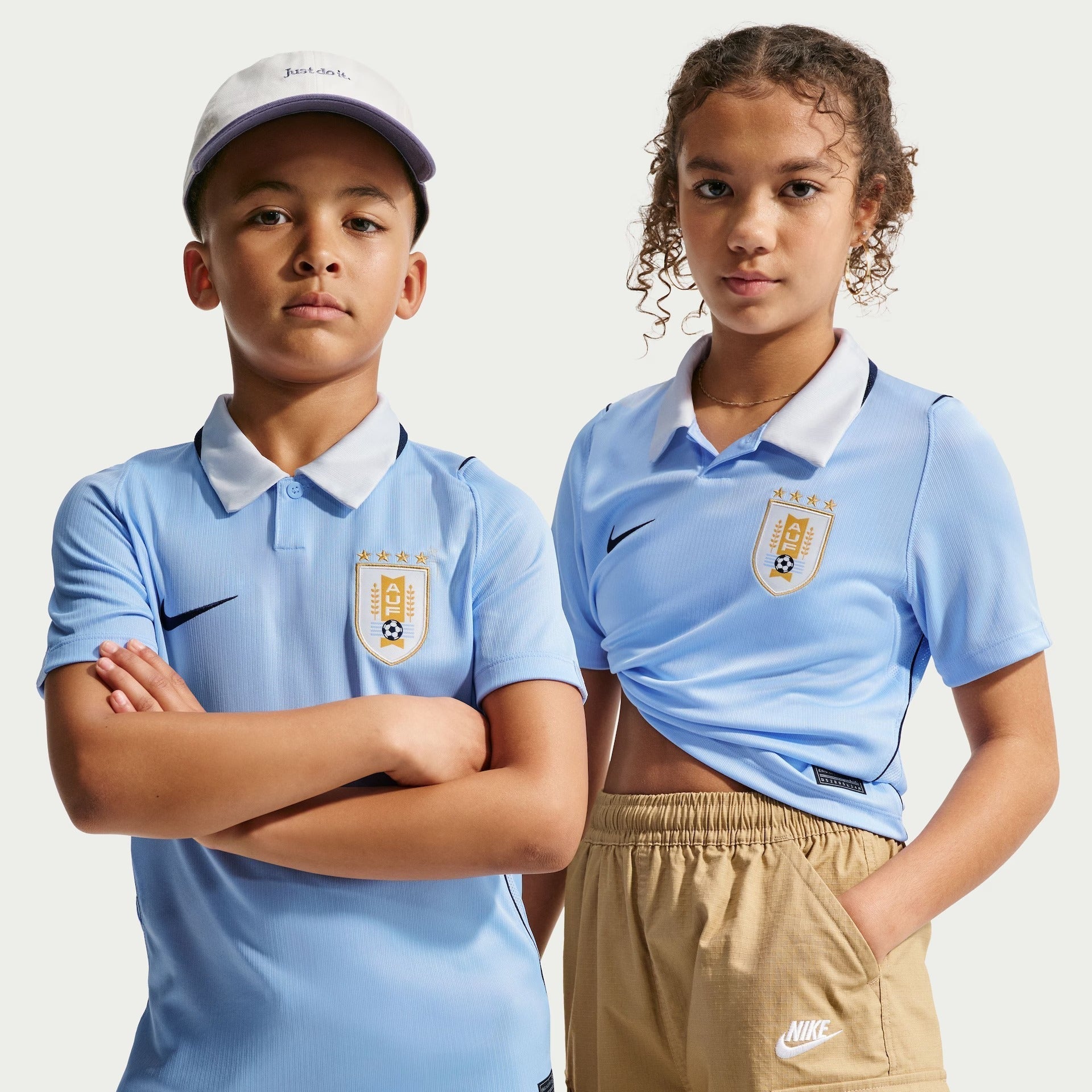 Conjunto Infantil Seleção Uruguai I 2026 - Copa do Mundo - imagem 1