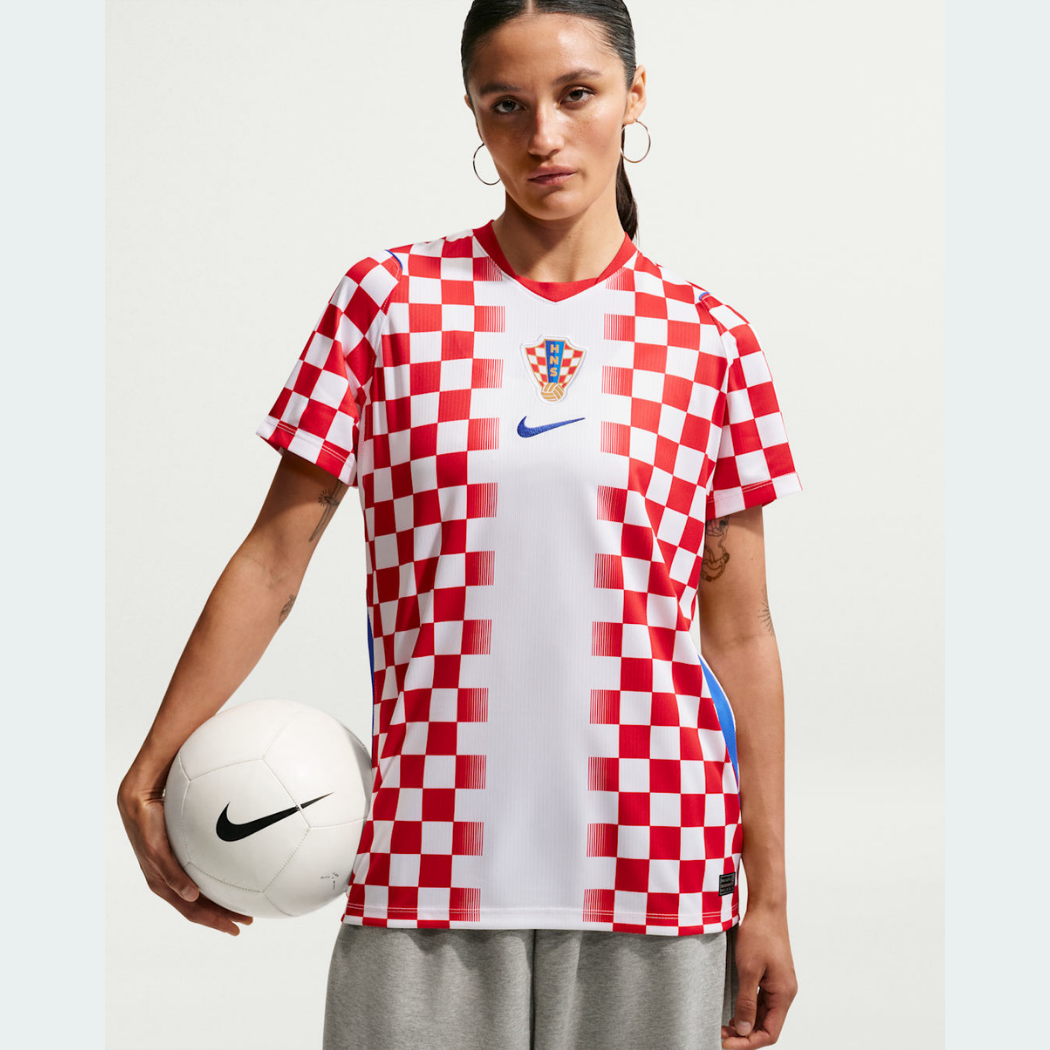 Camisola Feminina Seleção Croácia I 2026 - Copa do Mundo - imagem 2