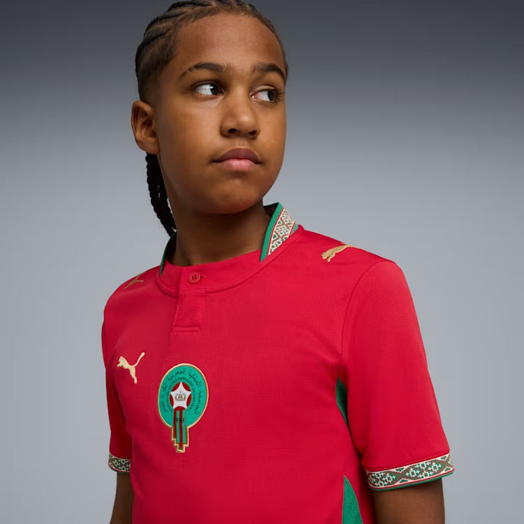 Conjunto Infantil Seleção Marrocos I 2026 - Copa do Mundo - imagem 2