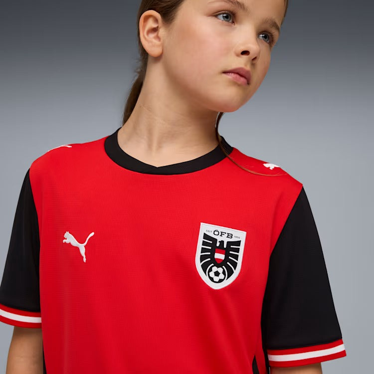 Conjunto Infantil Seleção Áustria I 2026 - Copa do Mundo - imagem 2