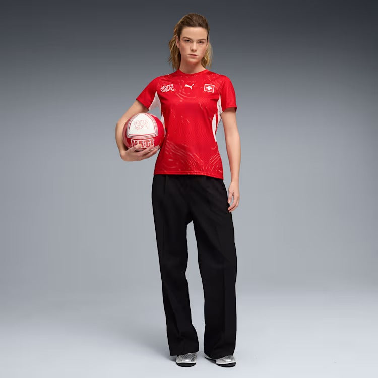 Camisola Feminina Seleção Suíça I 2026 - Copa do Mundo - imagem 2