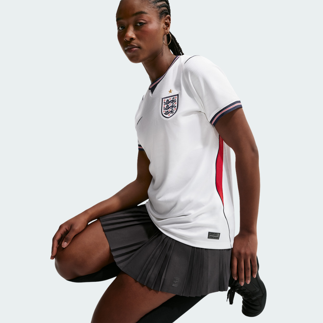 Camisola Feminina Seleção Inglaterra I 2026 - Copa do Mundo - imagem 3