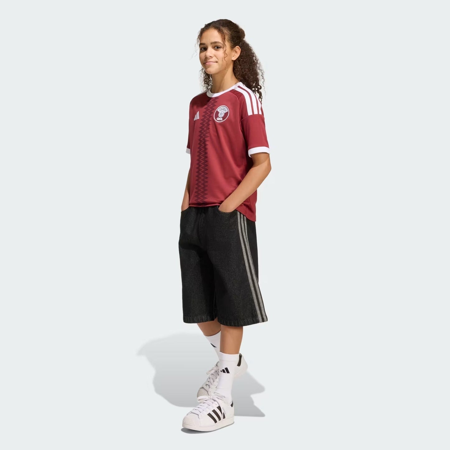Conjunto Infantil Seleção Catar I 2026 - Copa do Mundo - imagem 3
