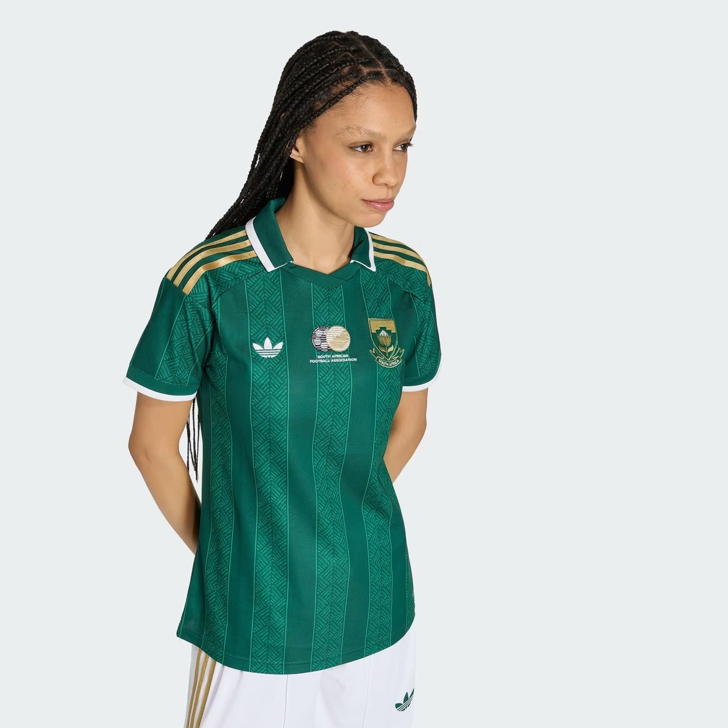 Camisola Feminina Seleção África do Sul I 2026 - Copa do Mundo - imagem 3