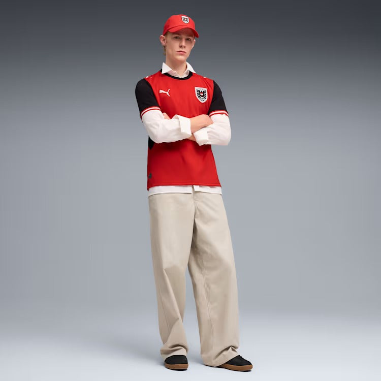 Camisola Áustria I 2026/27 Torcedor - Copa do Mundo 2026 - imagem 5