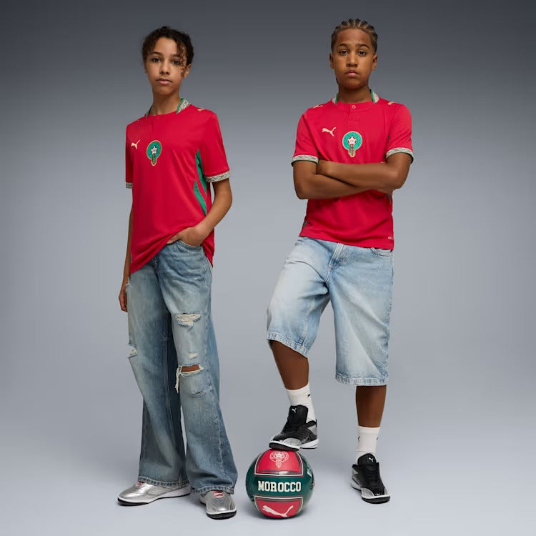 Conjunto Infantil Seleção Marrocos I 2026 - Copa do Mundo - imagem 5