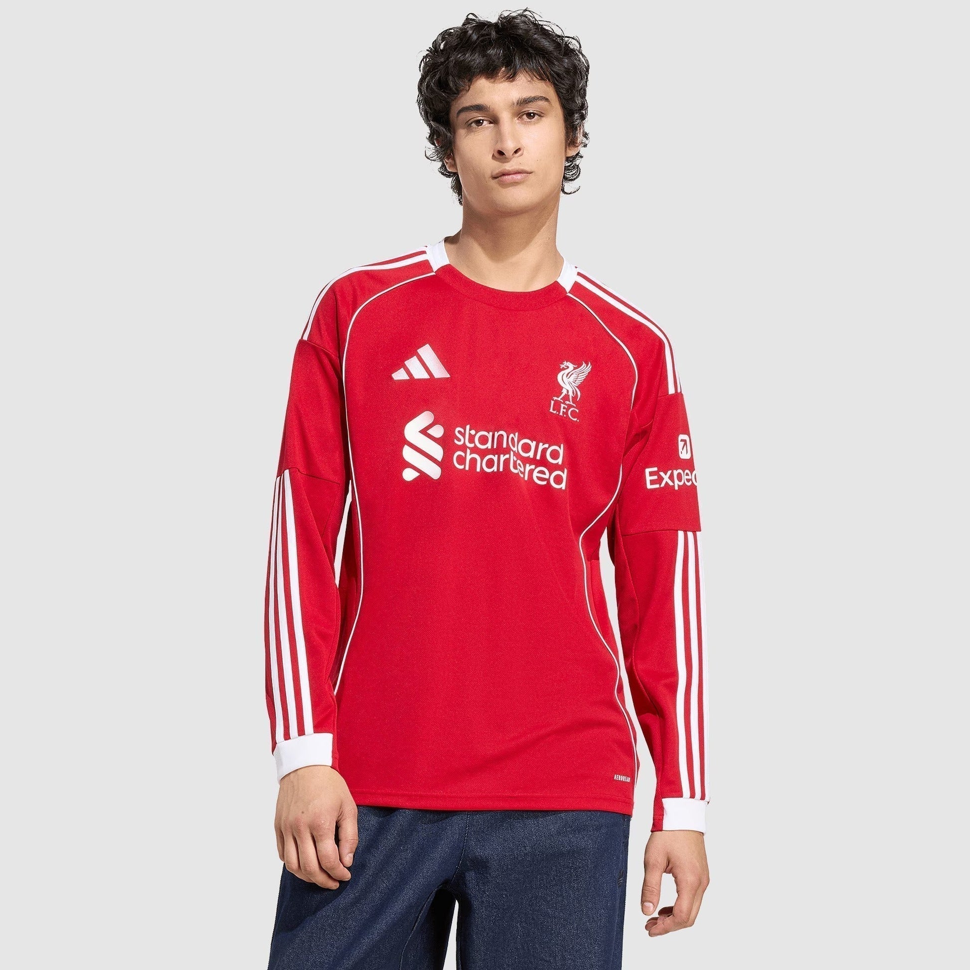 Camisola adidas Liverpool 2025/26 I Manga Longa - imagem 1