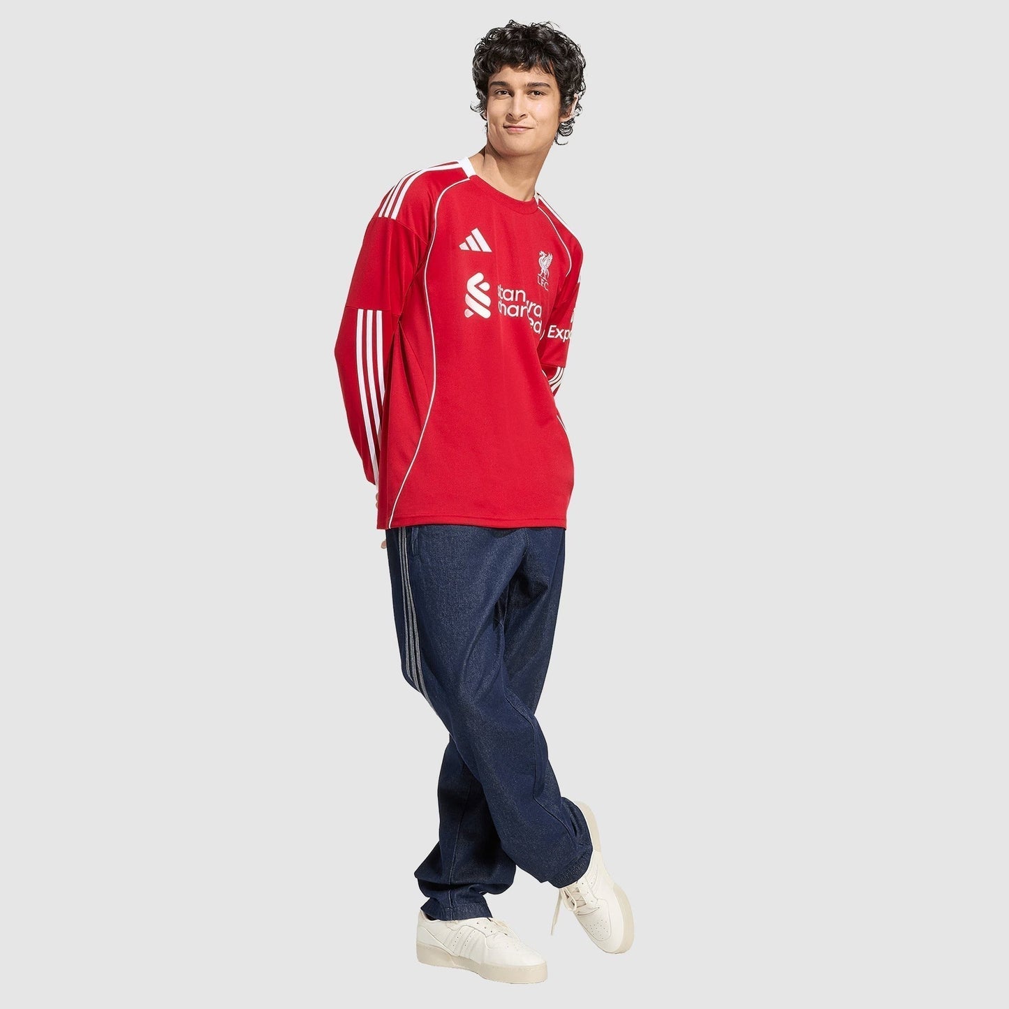 Camisola adidas Liverpool 2025/26 I Manga Longa - imagem 2