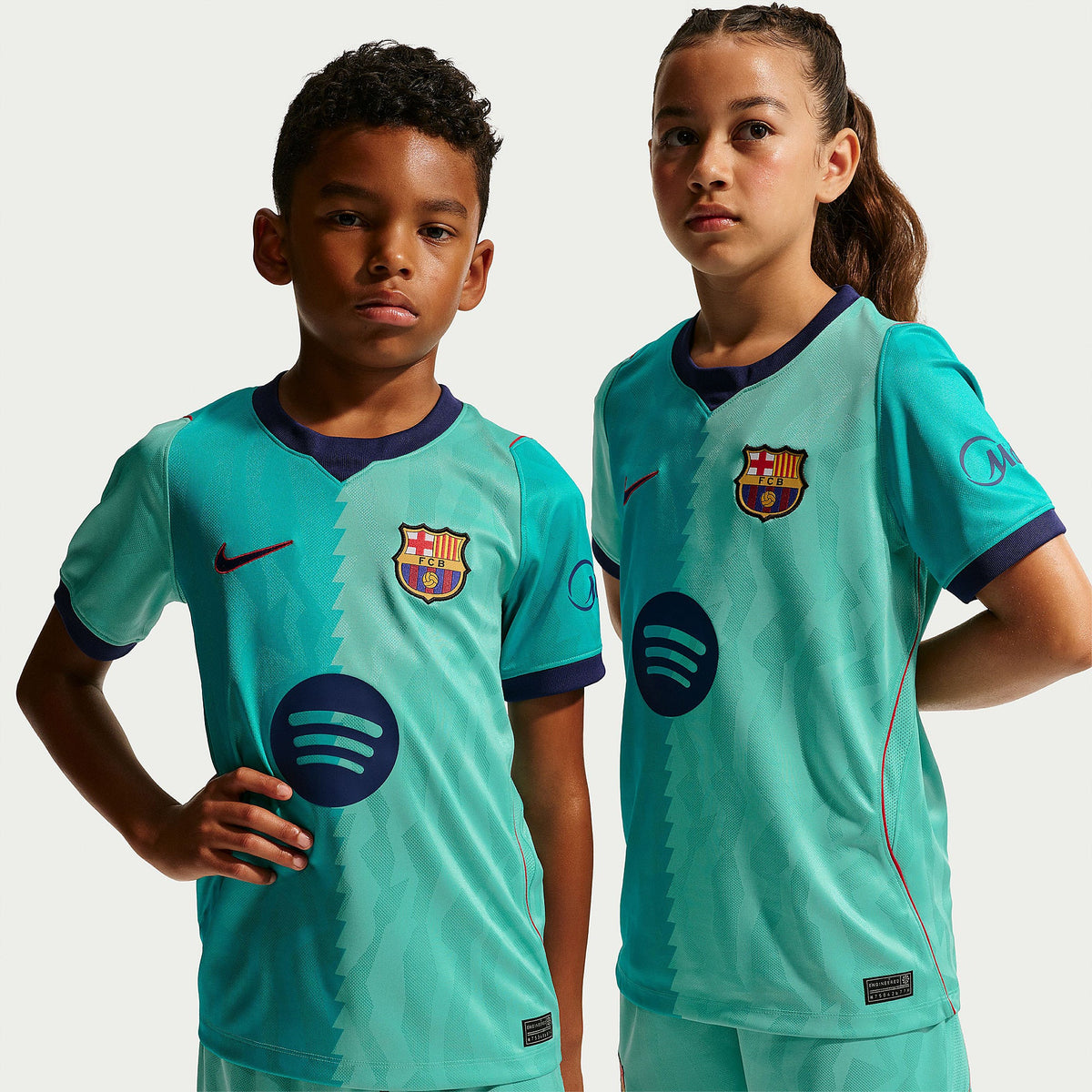 Conjunto Infantil Barcelona Terceiro Equipamento 2026/27