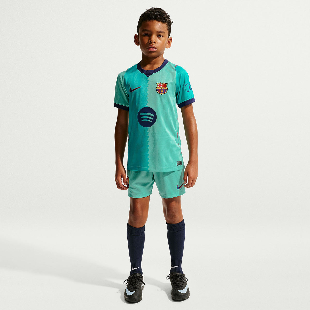 Conjunto Infantil Barcelona Terceiro Equipamento 2026/27