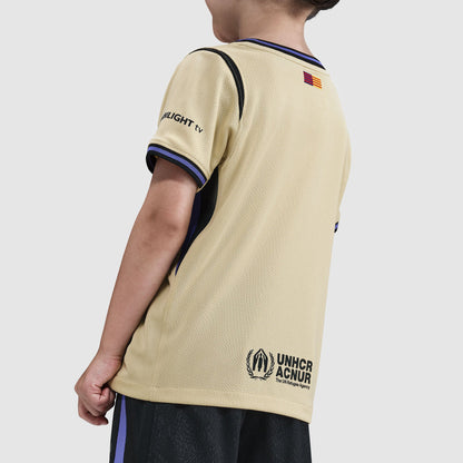 Conjunto Infantil Barcelona Alternativo 2025/26