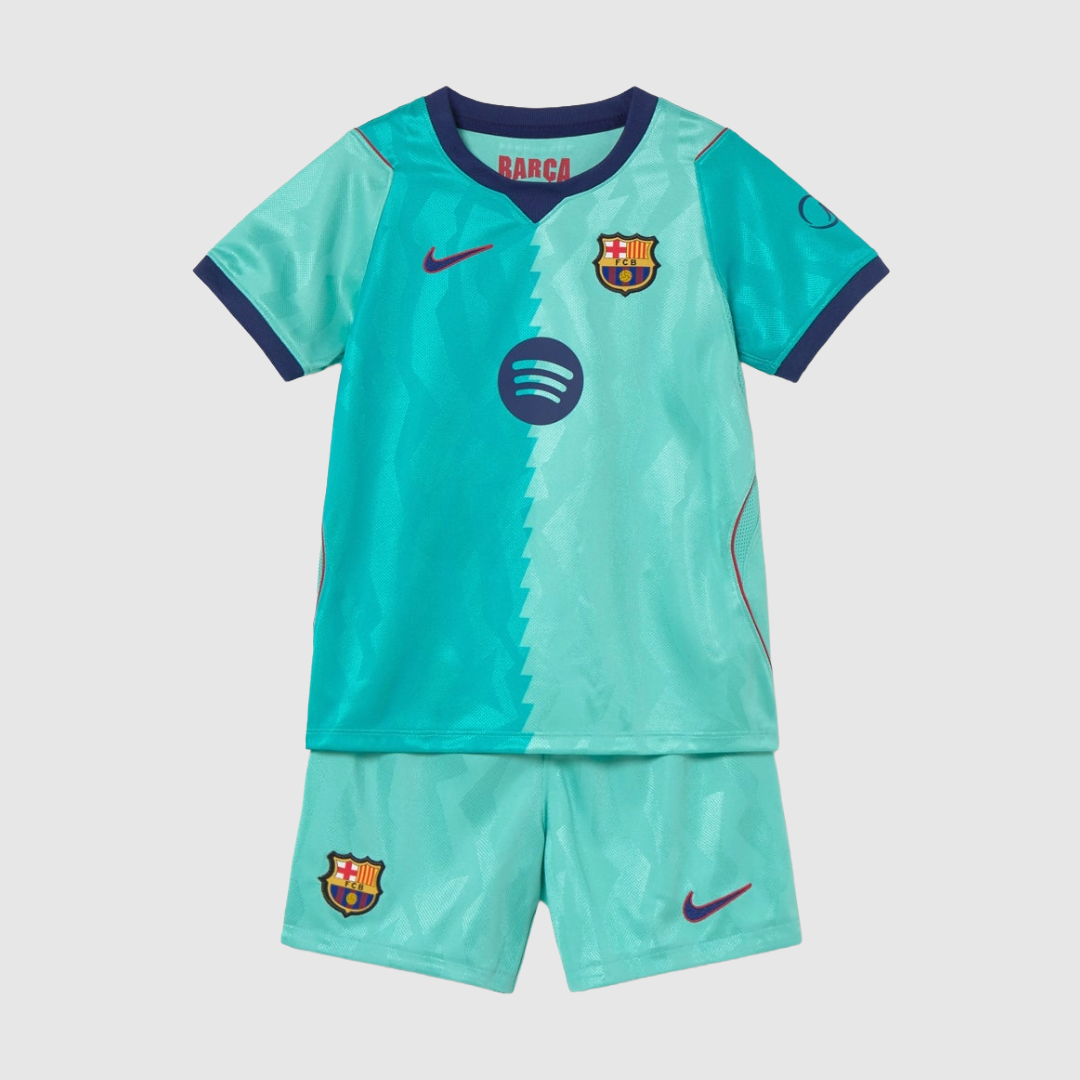 Conjunto Infantil Barcelona Terceiro Equipamento 2026/27
