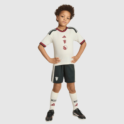 Conjunto Infantil Manchester United Terceiro Equipamento 2026/27
